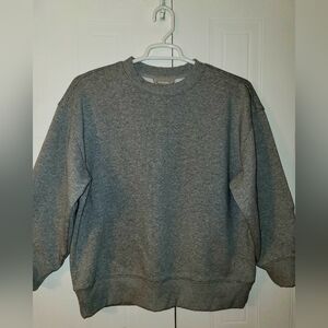 Everlane Gray,Basic Sweatshirt,Made With Recycled Material Size M
